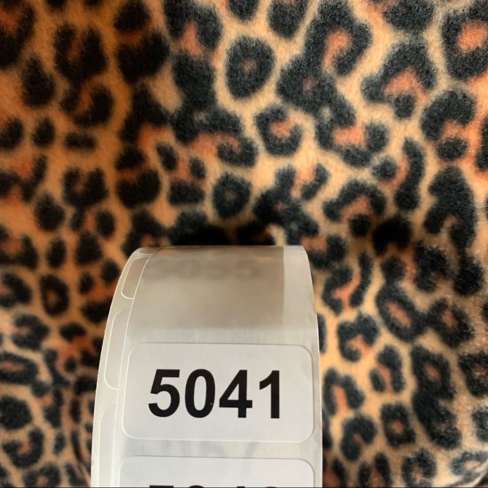 bp Animal Print Fleece Pullover Jacket In Tan Dale Leopard Size XS NWT 5041 - Picture 8 of 8